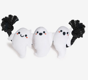 Hugsmart Pet - Halloween Night | Rope Ghost - Dog Rope Toy