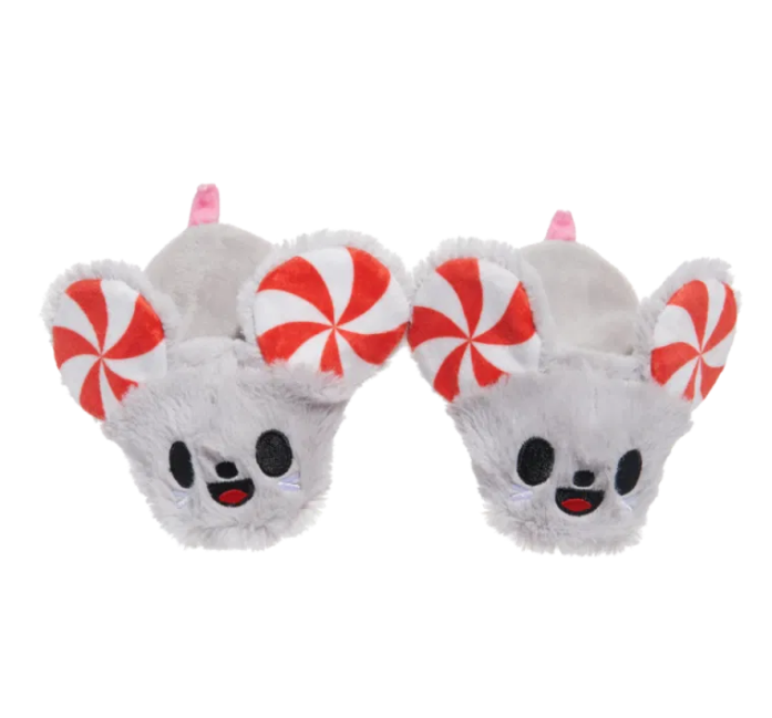 BARK Christmas Peppermice Slippies