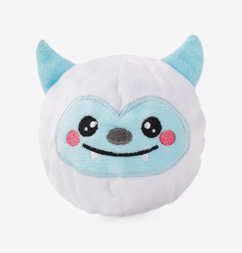 Hugsmart Pet - Happy Christmas | Yeti- Dog Ball Toy