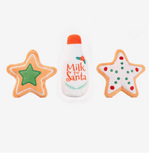 Load image into Gallery viewer, Hugsmart Pet - Happy Christmas |Milk &amp; Cookies - Plush Toy
