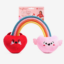 Load image into Gallery viewer, Hugsmart Pet - Woof Love | Rainbow Heart - Dog Rope Toy
