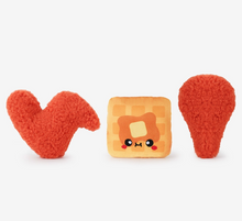 Load image into Gallery viewer, Hugsmart Pet - Food Party | Chicken N' Waffles - Plush Toy

