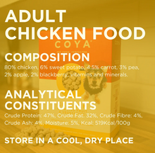 Load image into Gallery viewer, COYA Chicken Adult Dog Food 150G
