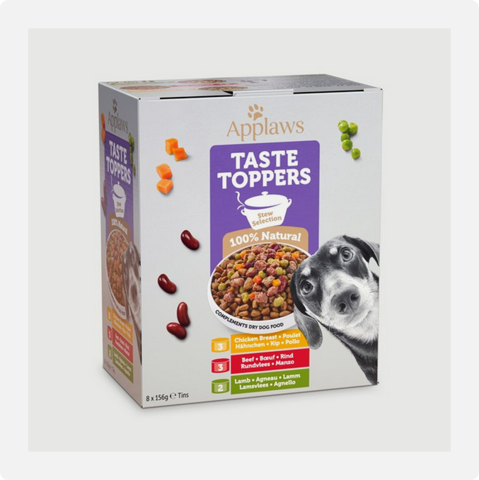 Applaws Taste Toppers Stew Pack x 8 Mutilpack