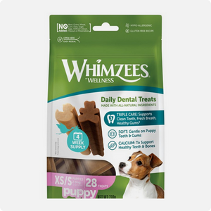Whimzees - Puppy Value Pack XS/S - 28 Pk