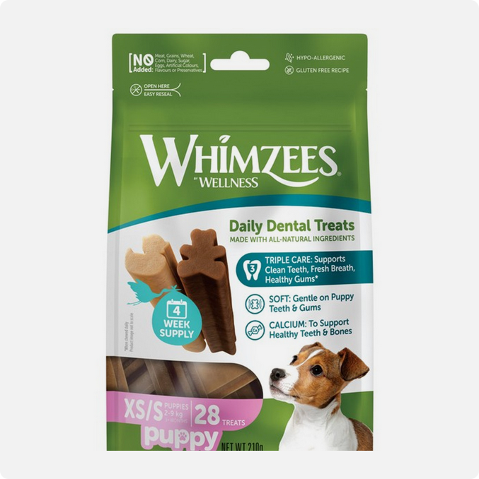 Whimzees - Puppy Value Pack XS/S - 28 Pk