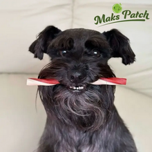 Load image into Gallery viewer, Makspatch Vegan Dog Treats - Cheese and Tomato Straw
