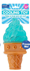 Smart Choice - Cooling Rubber Ice Cream Dog Toy 1PC