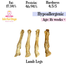 Load image into Gallery viewer, Natural Dog Treats - Lambs Leg 1PC
