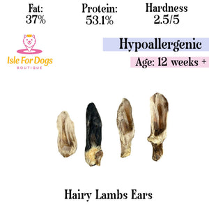 Natural Dog Treats - Hairy Lambs Ears 1PC