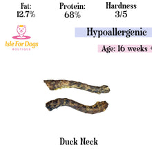 Load image into Gallery viewer, Natural Dog Treats - Duck Neck 1PC
