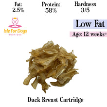 Load image into Gallery viewer, Natural Dog Treats - Duck Breast Cartilage 100g
