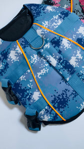 New Multi - Coloured Doggy Life Vest
