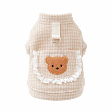 Load image into Gallery viewer, Teddy Bear Houndstooth Dog Vest
