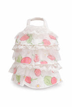 Load image into Gallery viewer, Strawberry Print Tiered Ruffle Dog Dress
