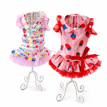 Load image into Gallery viewer, Novelty Print Tulle Flutter Dog Dress
