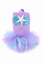 Load image into Gallery viewer, Mermaid Shell Starfish Tutu Dog Dress
