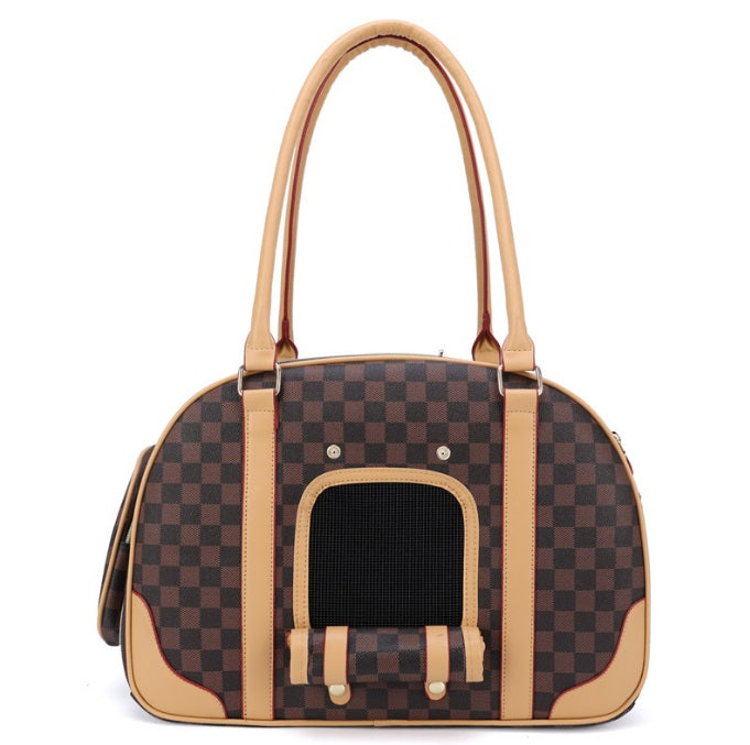 Designer small dog carrier best sale