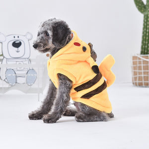 NEW Pika4u dog hoodie