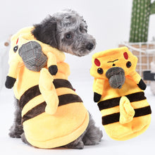 Load image into Gallery viewer, NEW Pika4u dog hoodie
