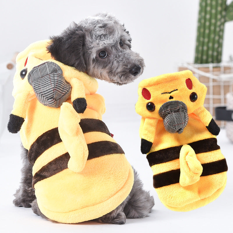 NEW Pika4u dog hoodie