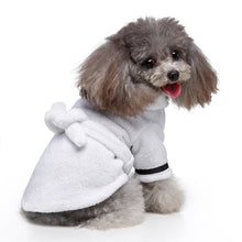 Load image into Gallery viewer, NEW Fleece dog Bathrobe
