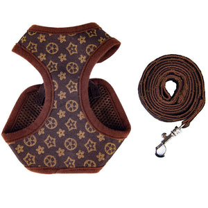 Designer inspired dog harness