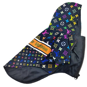 NEW LV Mono dog Rain Mac