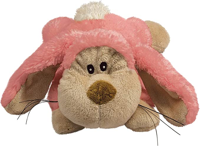 KONG - Cozie Pastels - Indoor Cuddle Squeaky Plush Dog Toy (3 different colours)