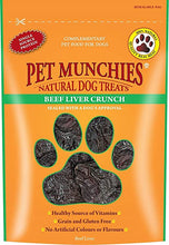 Load image into Gallery viewer, Pet Munchies Beef Liver Crunch Dog Treats 90g
