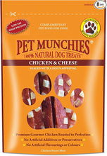 Load image into Gallery viewer, Pet Munchies Chicken and Cheese Dog Treats 100g
