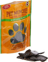 Load image into Gallery viewer, Pet Munchies Beef Liver Crunch Dog Treats 90g
