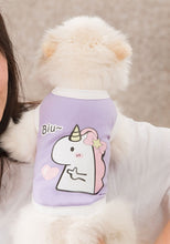 Load image into Gallery viewer, Miss Biu The Unicorn dog top
