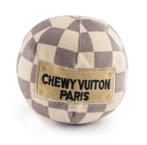 NEW Checker Chewy Vuiton Ball