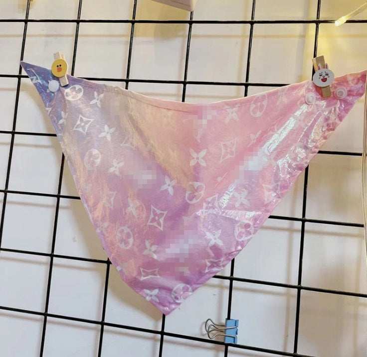 NEW  Shiny dog bandana