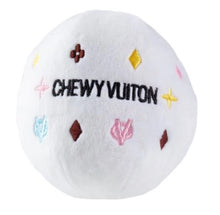 Load image into Gallery viewer, White Chewy Vuiton Small Ball
