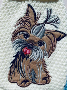 Yorkie dog jumper - Isle For Dogs