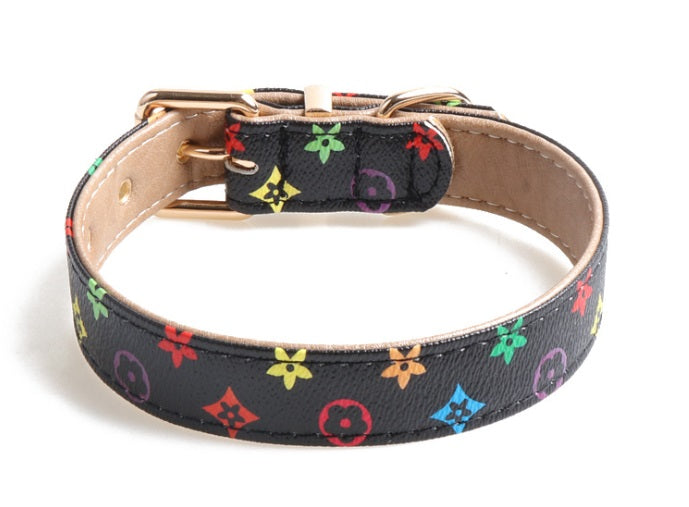 Go Beyond Anime Dog and Cat Collars Blue Ultra Anime Pattern  Etsy
