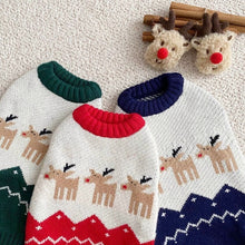 Load image into Gallery viewer, Reindeers dog jumper
