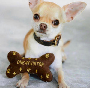 Chewy Vuiton Bone Toy