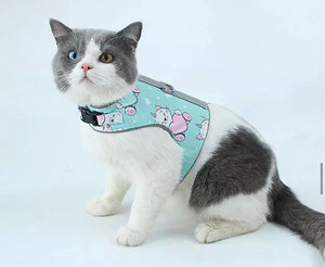 NEW Unicorn kitty pet harness