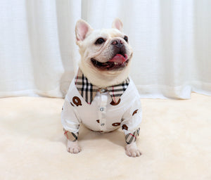 Berry Teddy dog shirt(wide fit)