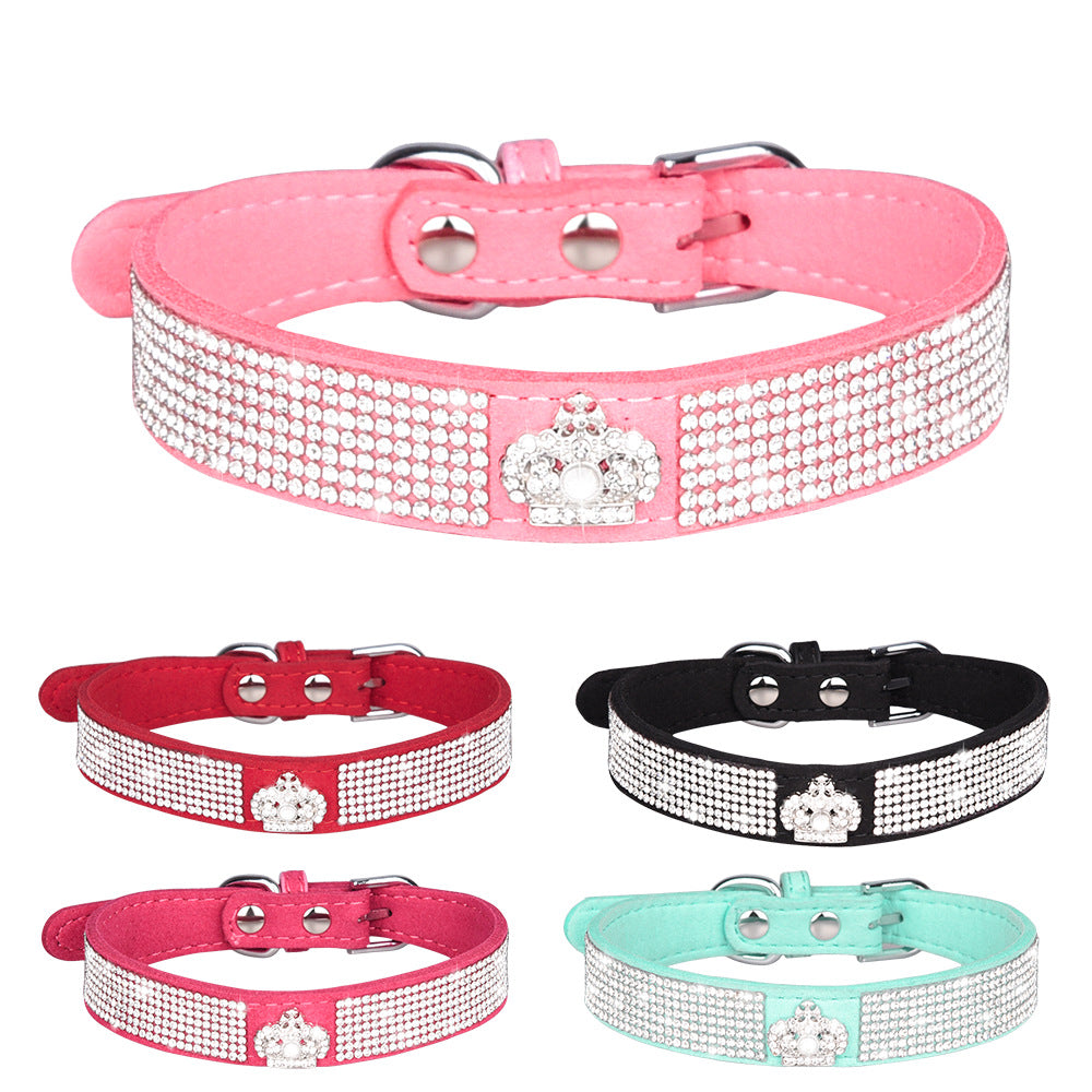 NEW Crown dog collar