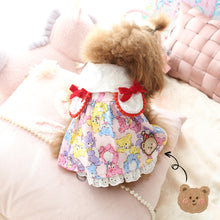 Load image into Gallery viewer, Teddy dog dress
