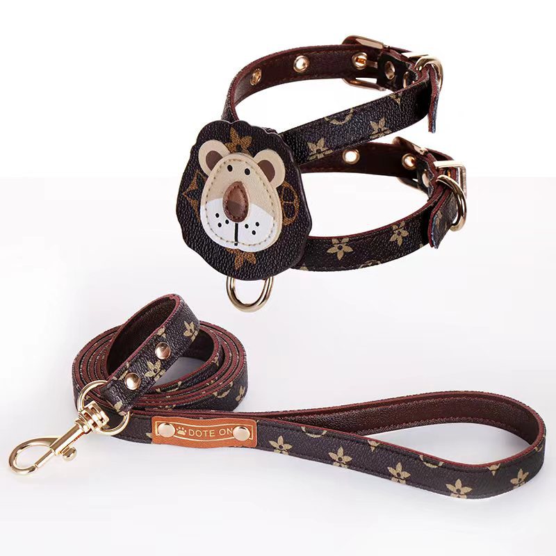 NEW Designer Lion dog harness