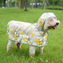 Load image into Gallery viewer, NEW Floral dog Rain cape
