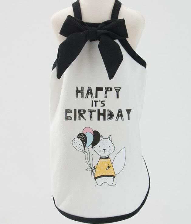 Birthday dog top - Isle For Dogs
