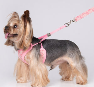 Designer inspired dog harness