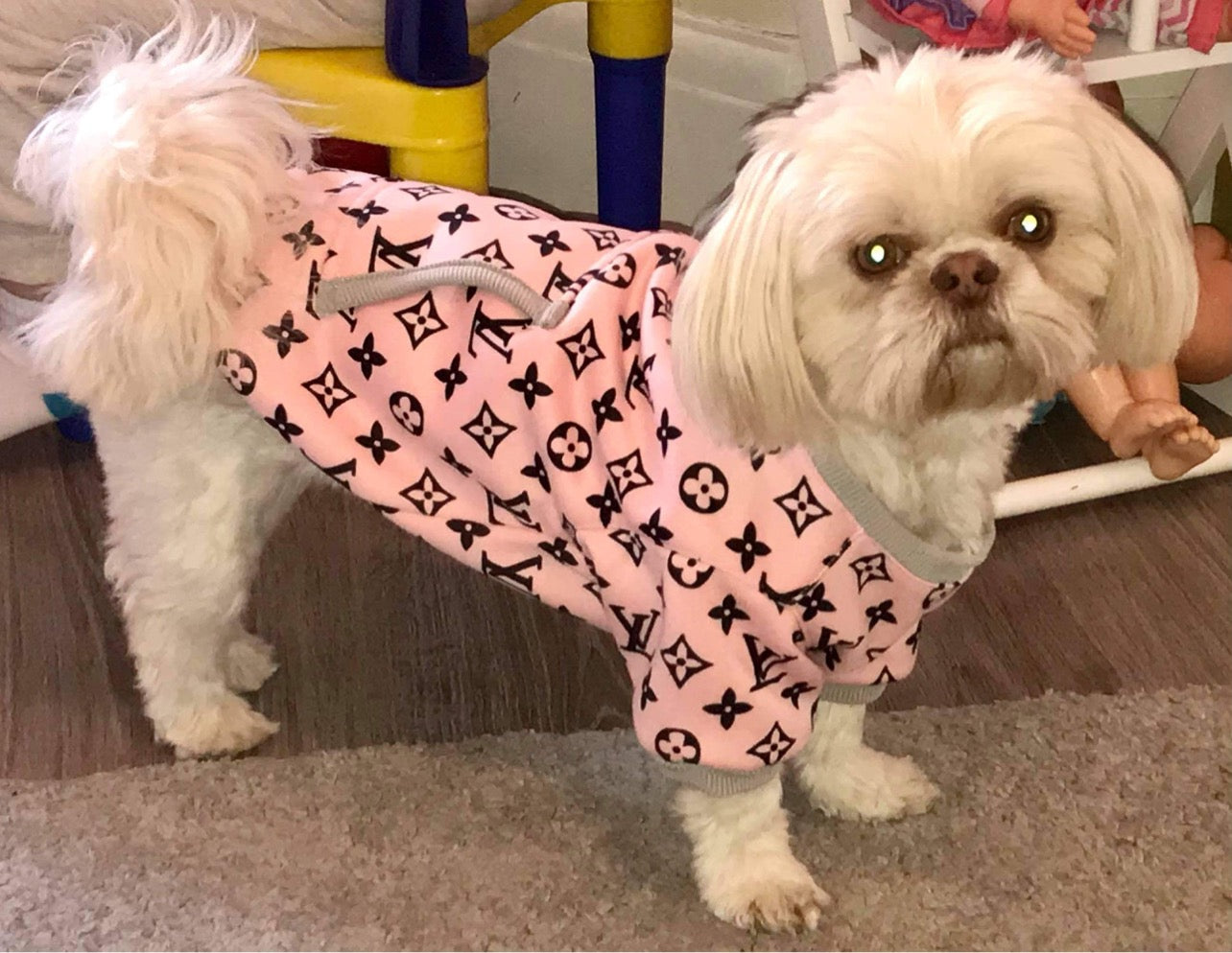 Supreme dog hoodie uk hot sale