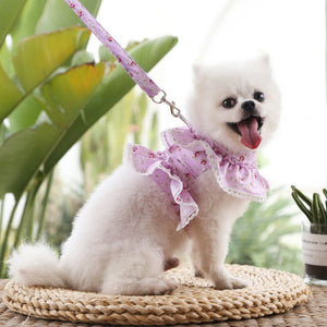 Flower dog harness